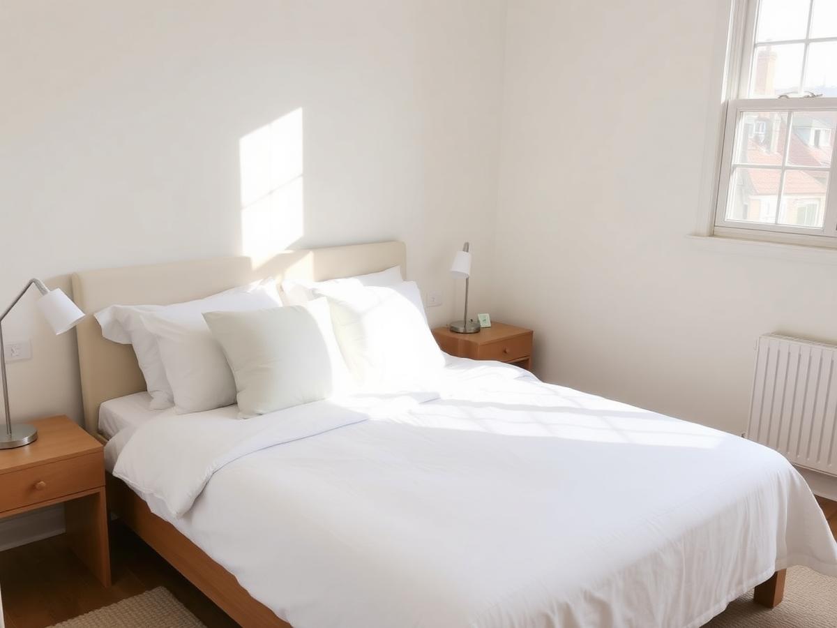 Move-in move-out cleaning service Long Island & NYC — NovoKlean staged spotless bedroom